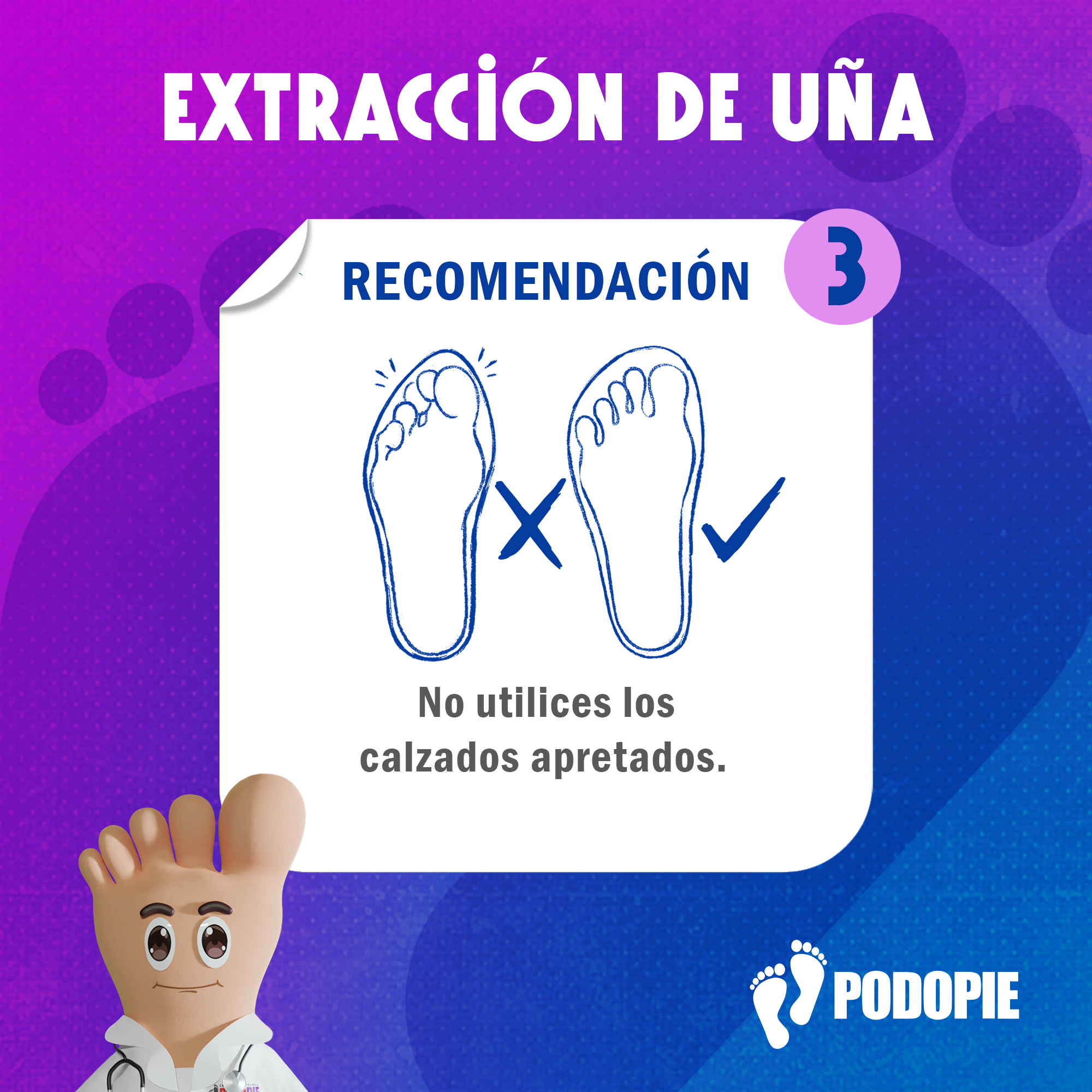 EXTRACCIÓN DE UÑA RECOMENDACIONES 3 copia