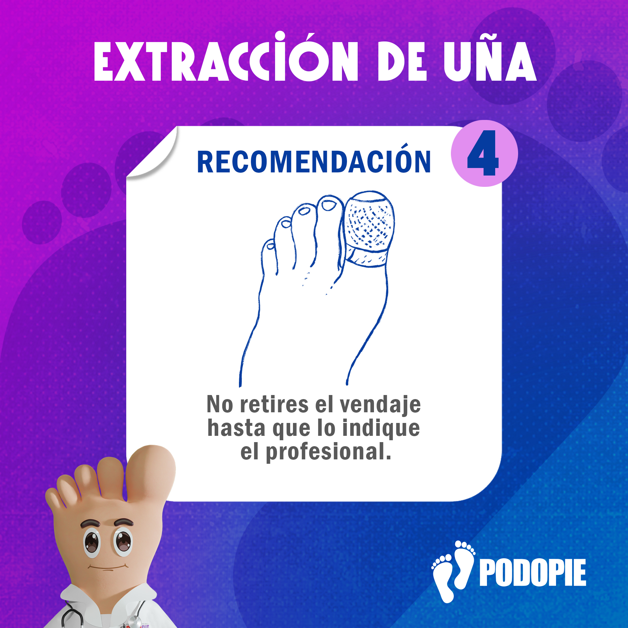 EXTRACCIÓN DE UÑA RECOMENDACIONES 4 copia