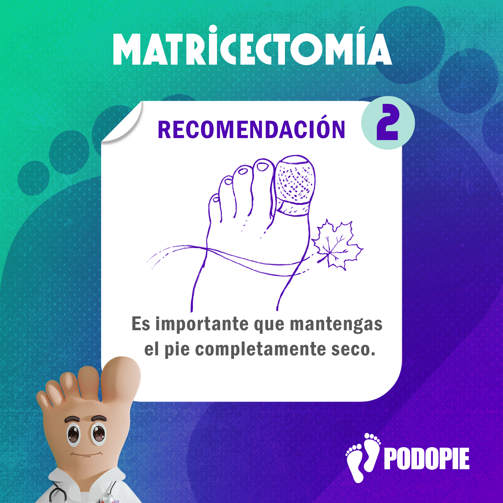 MATRICECTOMÍA RECOMENDACIONES 2 copia